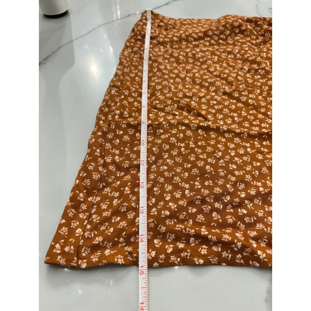 Copper Key Wrap Skirt - Picture 3 of 4